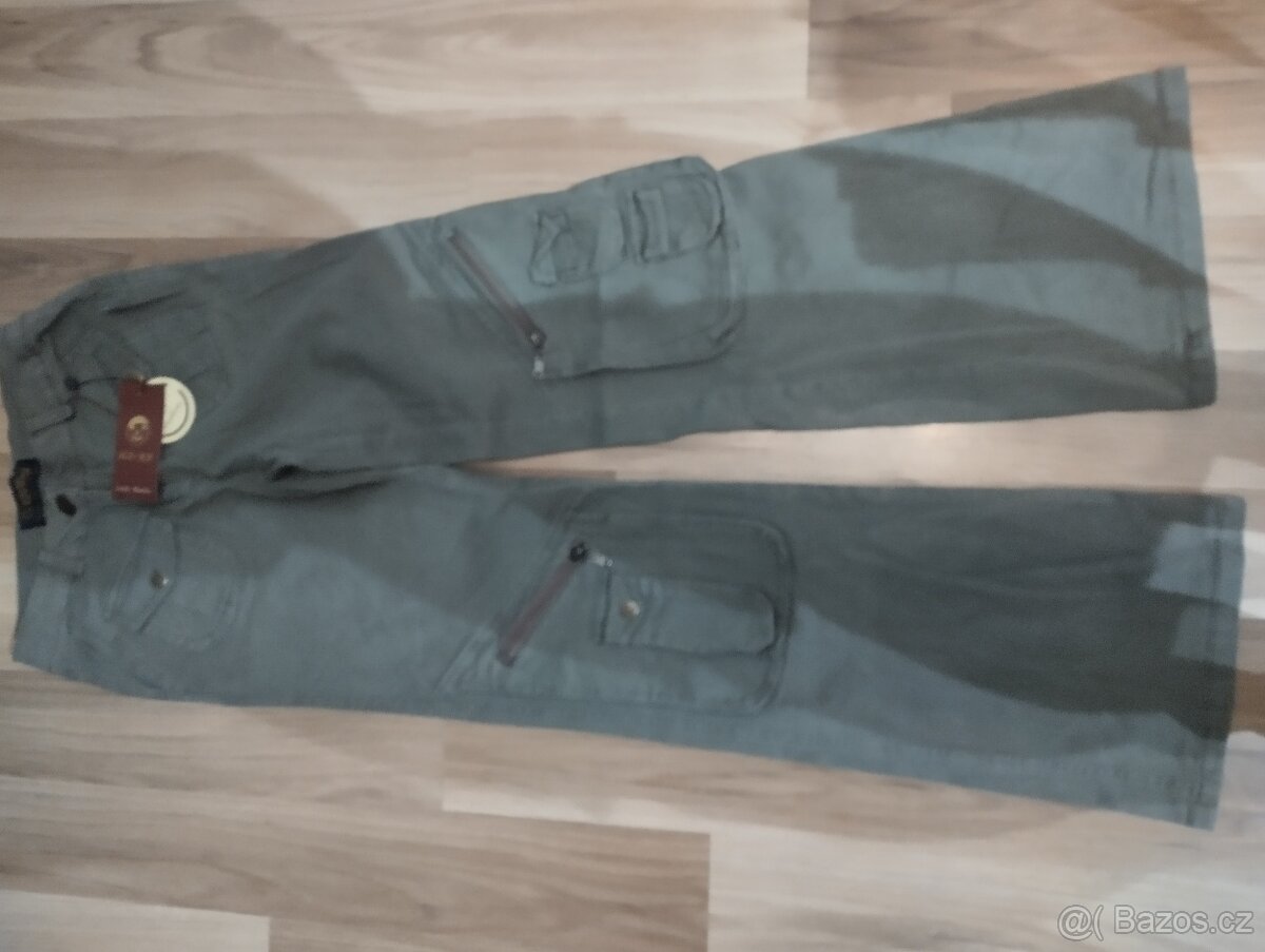 Khaki kalhoty vel. 27 - 3