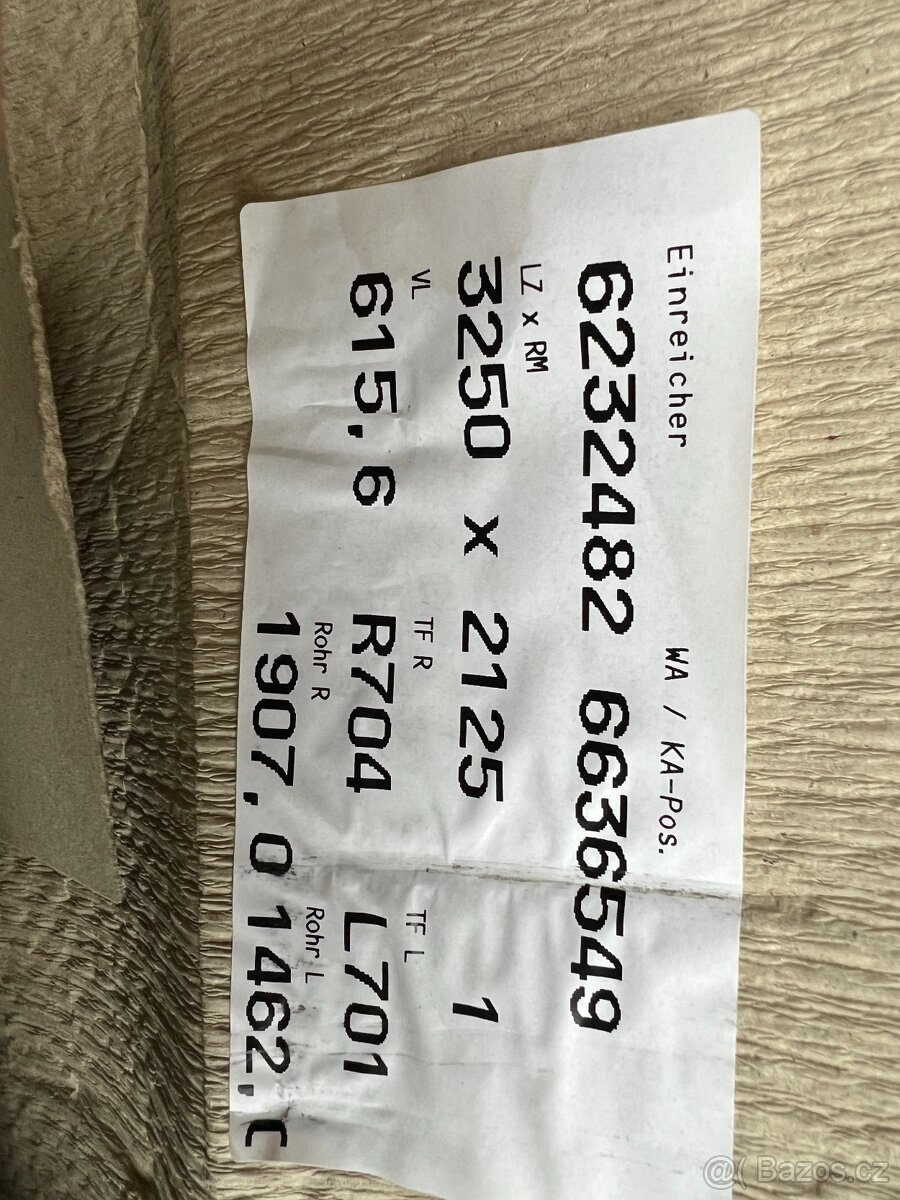 Hřídel pro sekční vrata . Nová. - 3