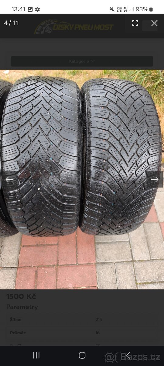 215/55R16 5MM CONTINENTAL/BARUM 2018 - 3