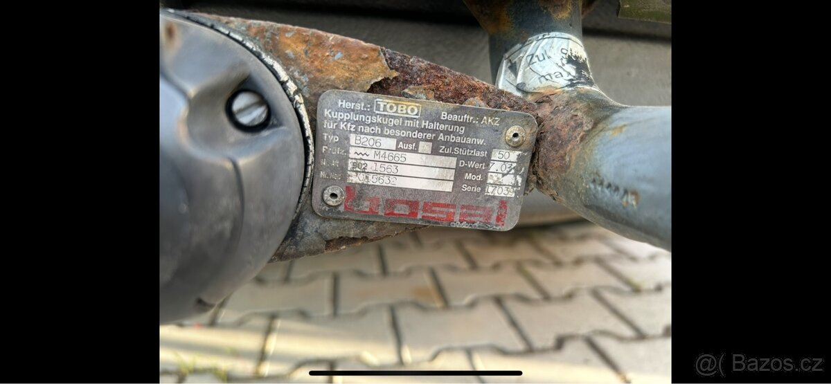 Tažné zařízení bmw e30 plasták - 3
