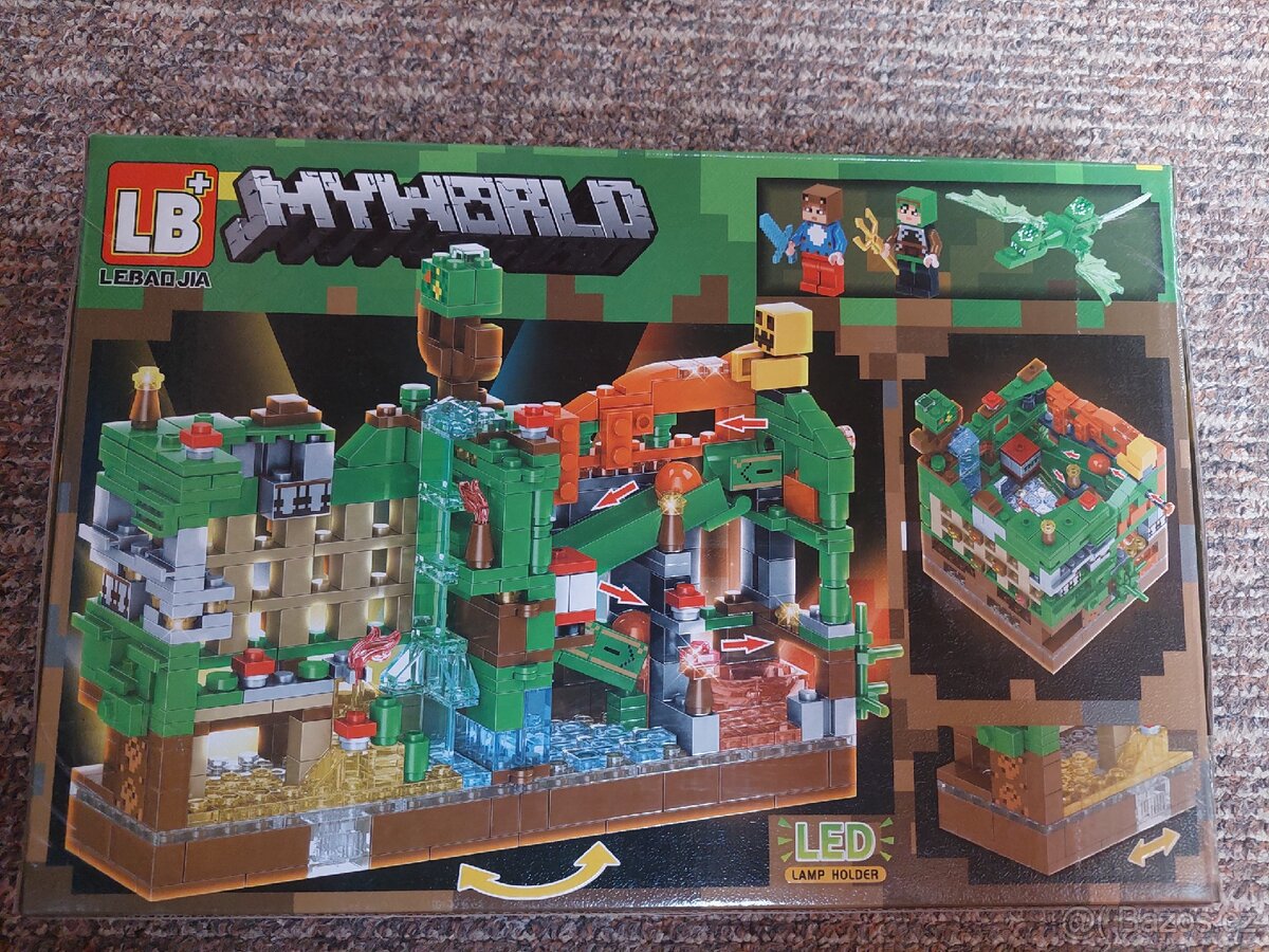 Kuličková dráha ve stylu Minecraft - 3