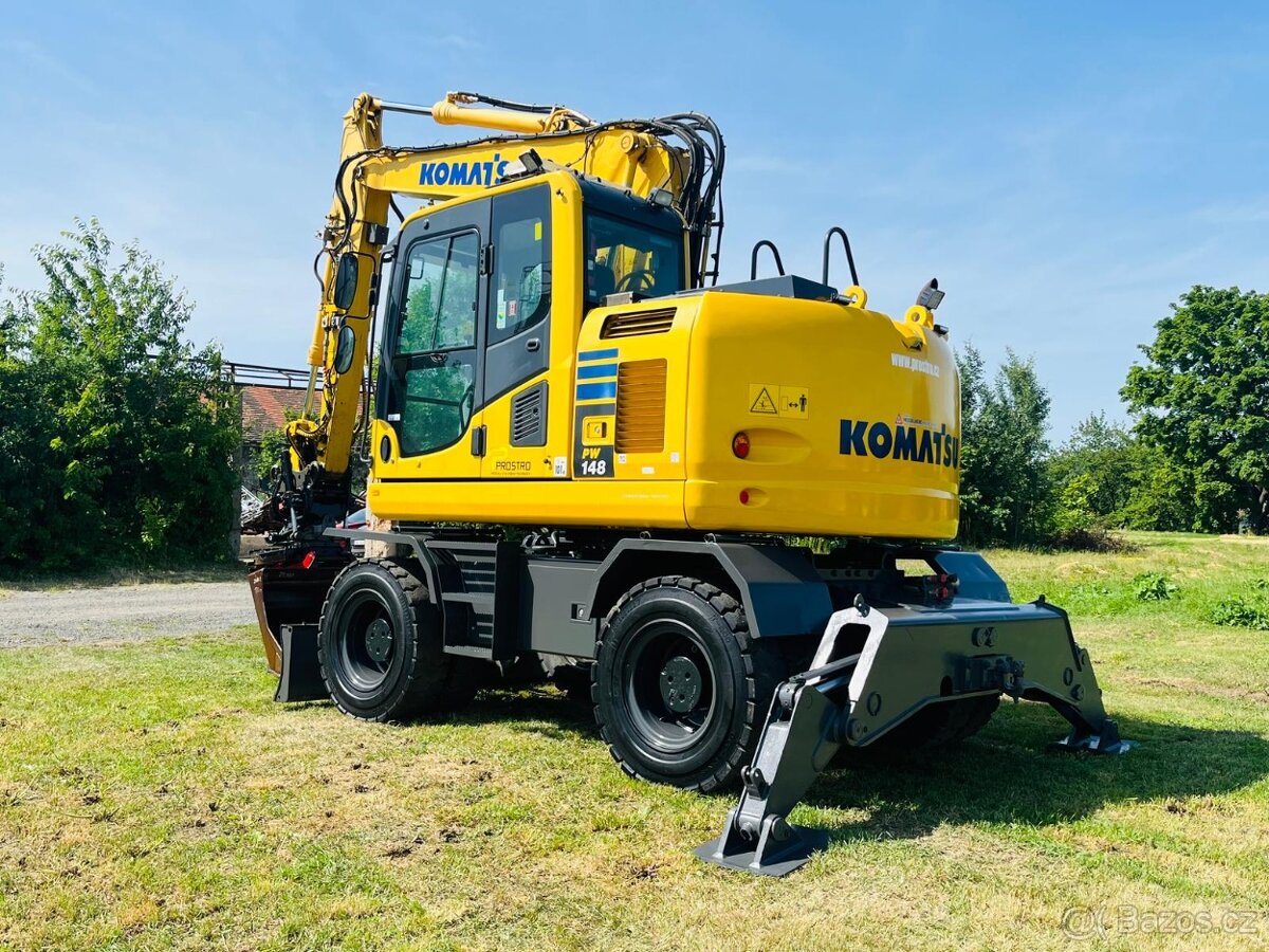 Kolové rypadlo Komatsu PW148-10 - 3
