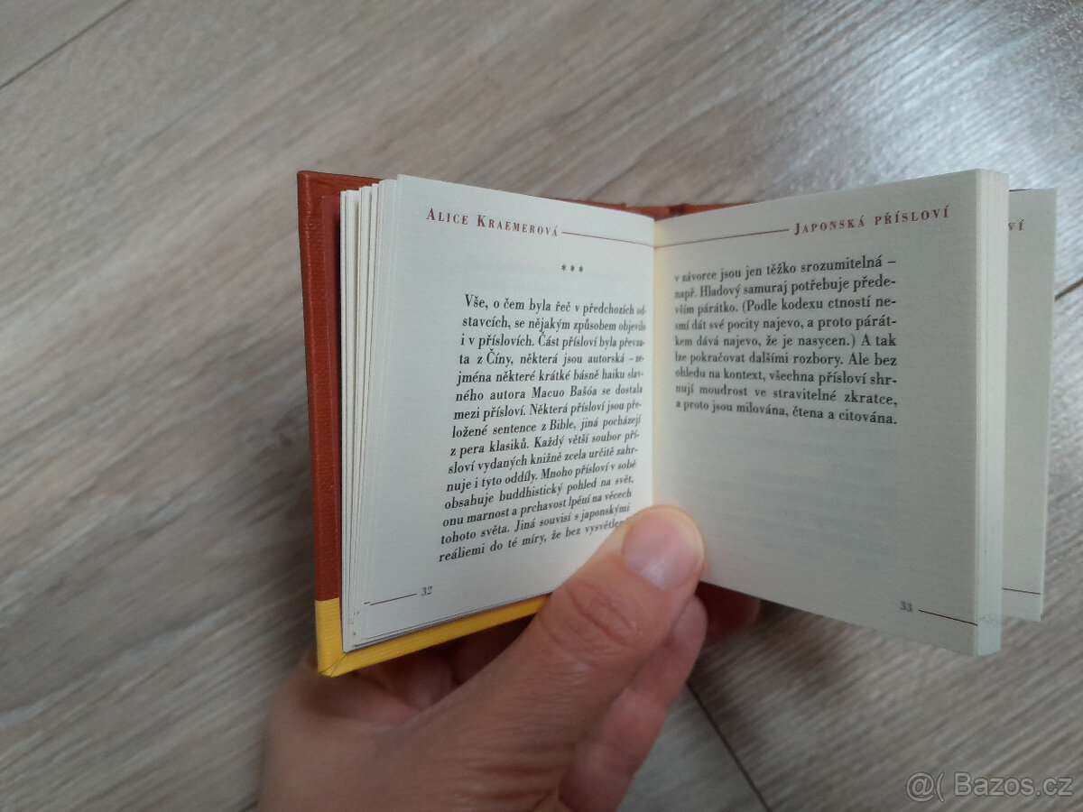 Alice Kraemerová - Japonská přísloví, mini kniha - 3