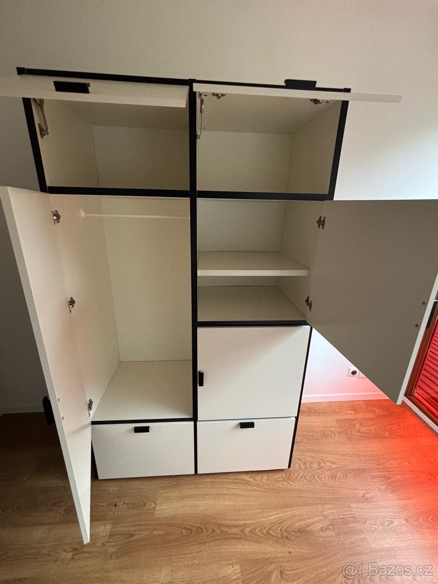 Šatní skříň IKEA /IKEA wardrobe - 200 x 120 x 55 cm - 3