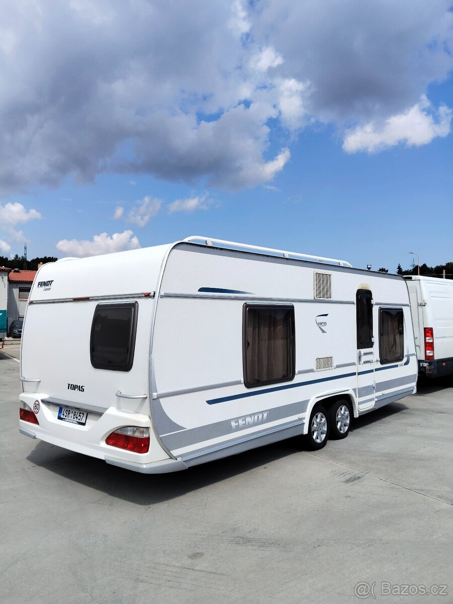 Prodám dvouosý karavan fendt Topas 590 - 3