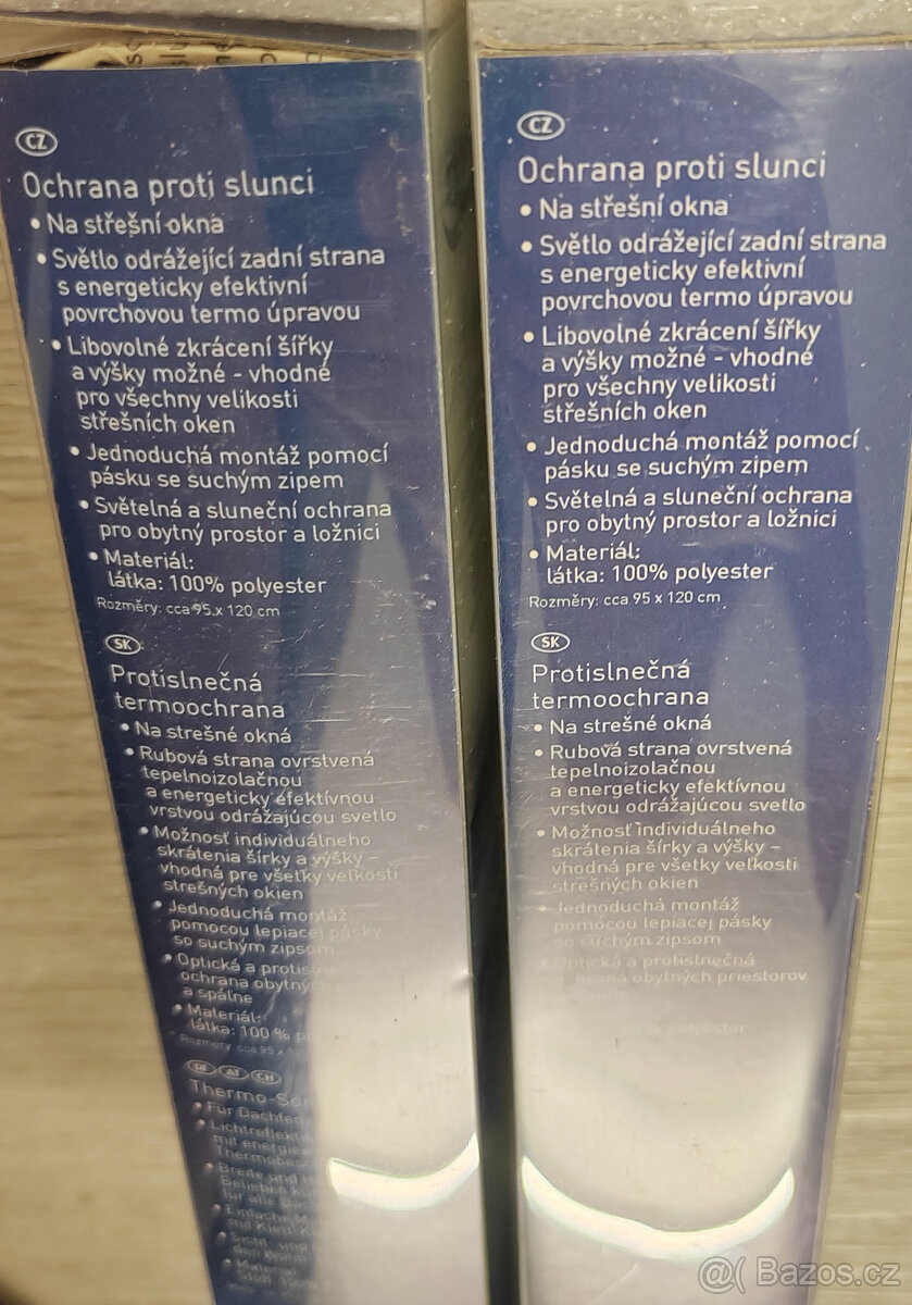 Nové termo rolety pro střešní okna - 3