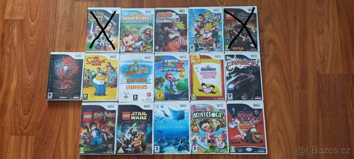 Prodám herní pecky na Nintendo Wii - 3