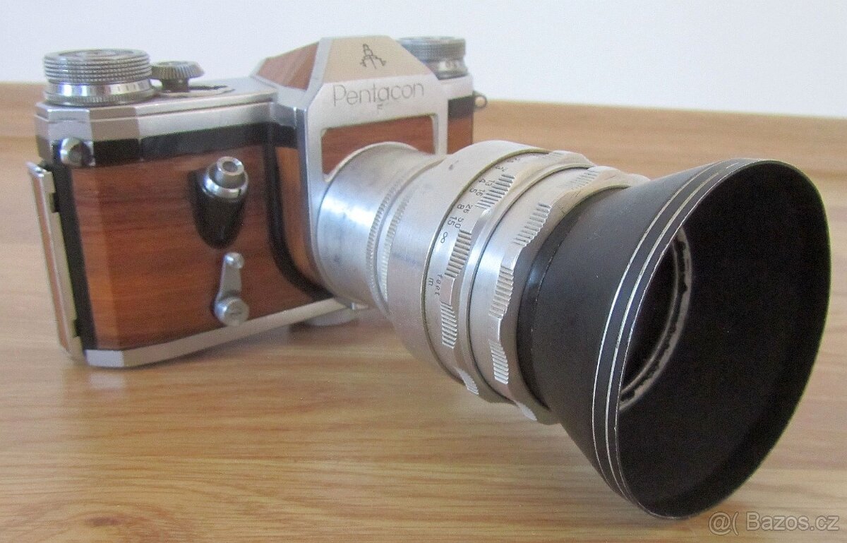 Pentacon F fotoaparát. + prodej sbírky fotoaparátů a kamer. - 3