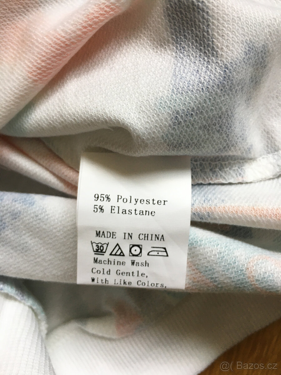 Tepláková souprava vzor+tmavě modrá 6 let Shein NOVÁ - 3