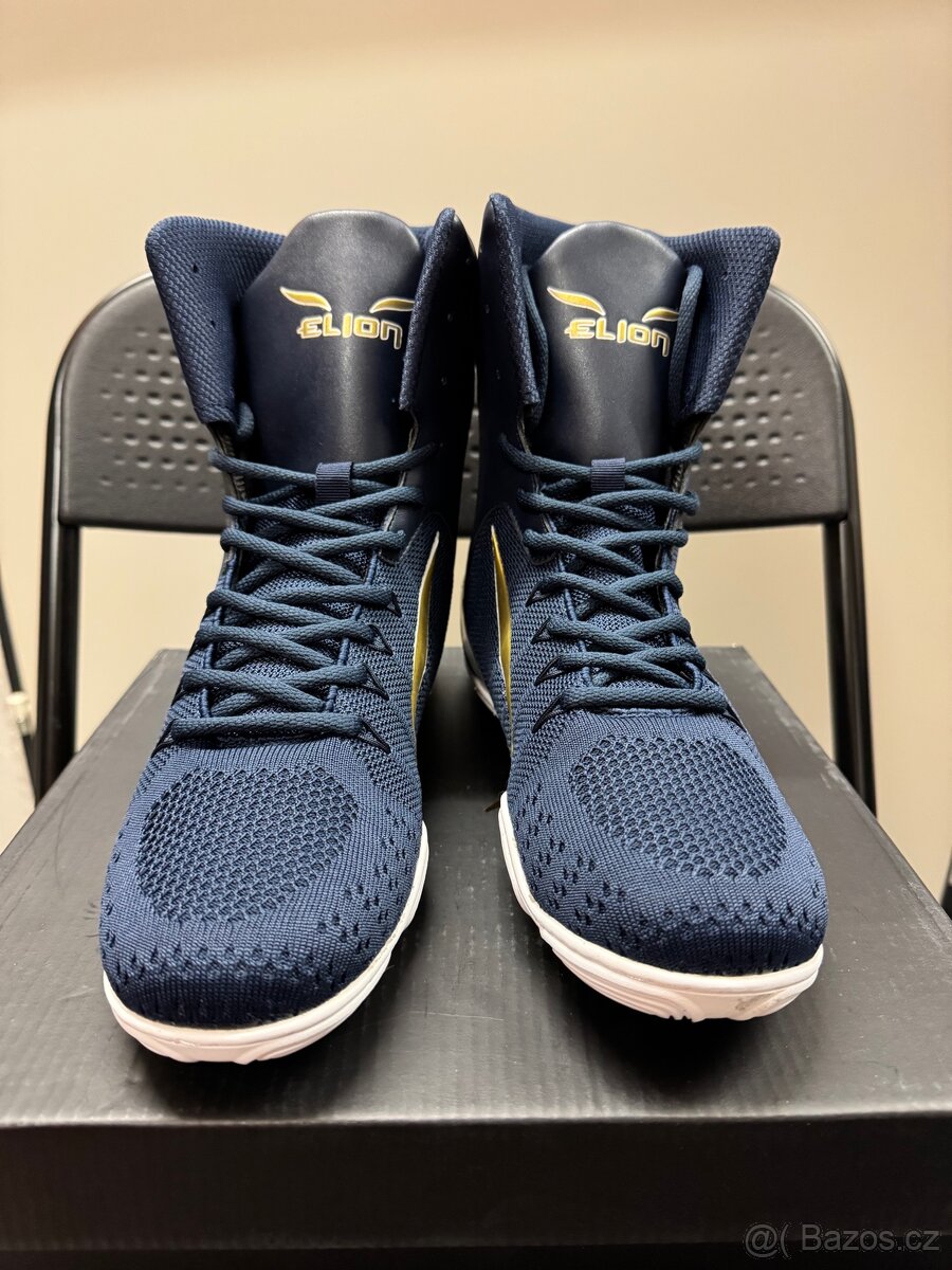 Boxerské boty Elion Rapide modré vel 42 - 3