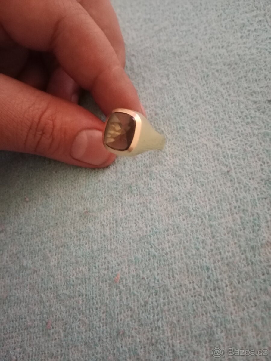 Prodám zlatý prsten - 3