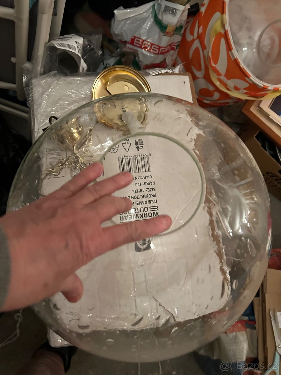 Retro lustr Kamenicky Senov průměr 40 cm - 3