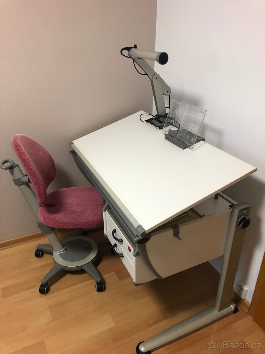 Psací stůl Moll Joker + židle Moll Maximo - 3