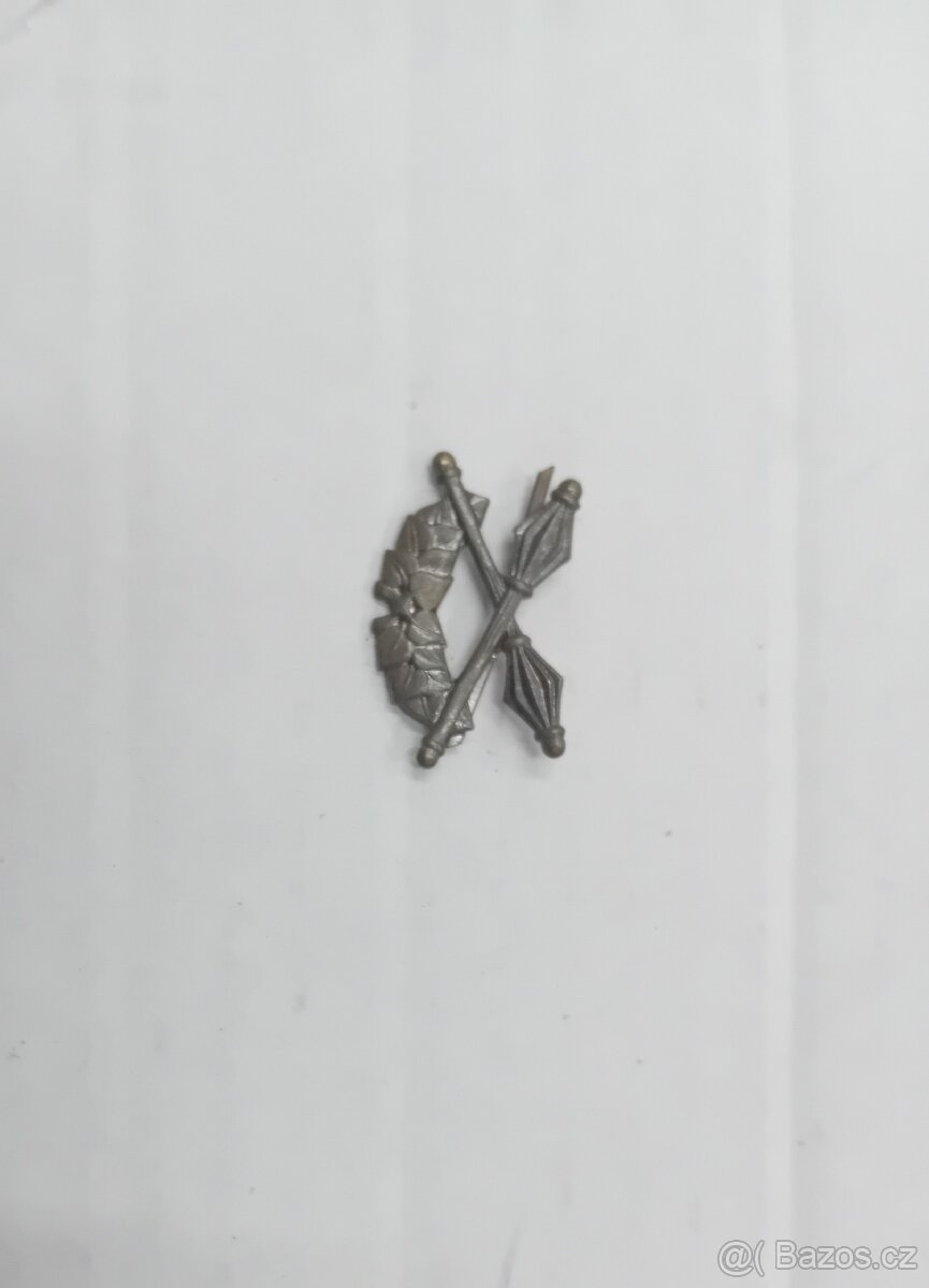 Generál, vojenský odznak, ČSLA, AČR, ratolest - 3