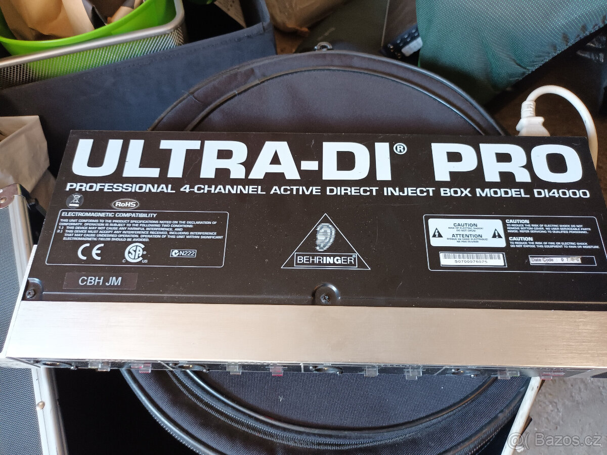 Behringer DI4000 - aktivní DI-box - 3