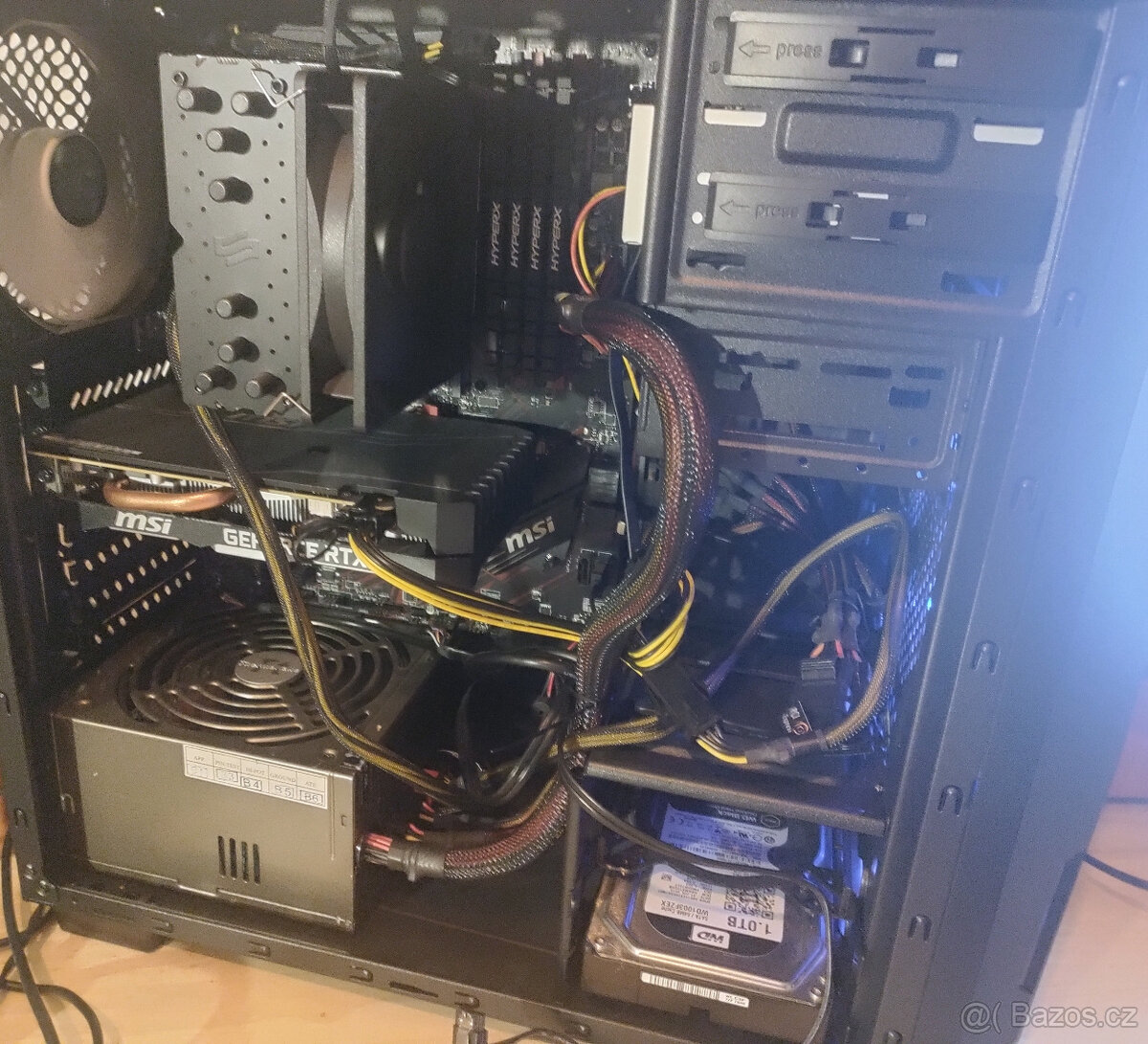 Herní PC - RTX2060 6G, 5 3600, 32GB, 2TB - 3