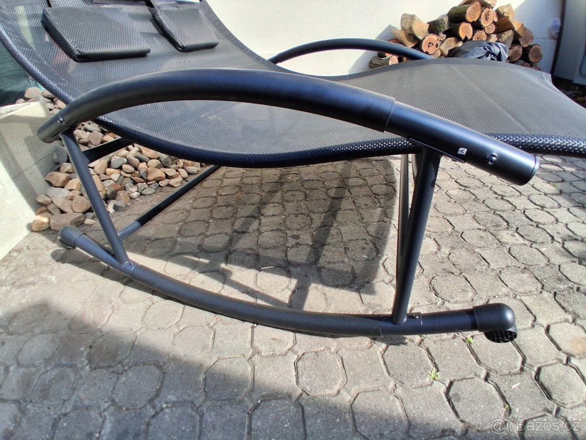 zahradní houpací lehátko pro dva - 3