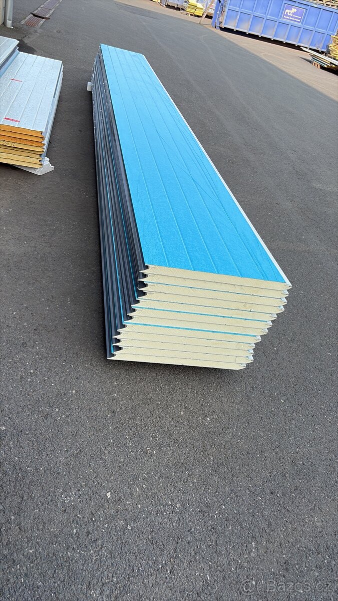 Sendvičové panely, PUR panely, izolace, zatepleni, polystire - 3