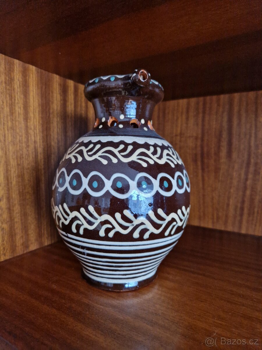 Ručně malovaný džbán - Keramika Pozdišovce - 3