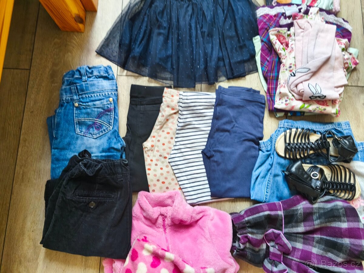 Balík oblečení 116-122 - 3