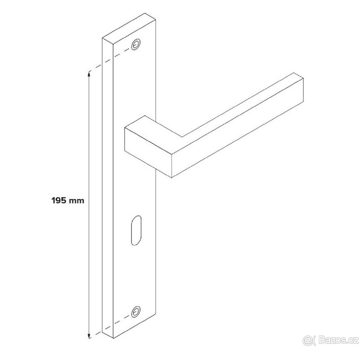 Nerezová klika Topaz - 3