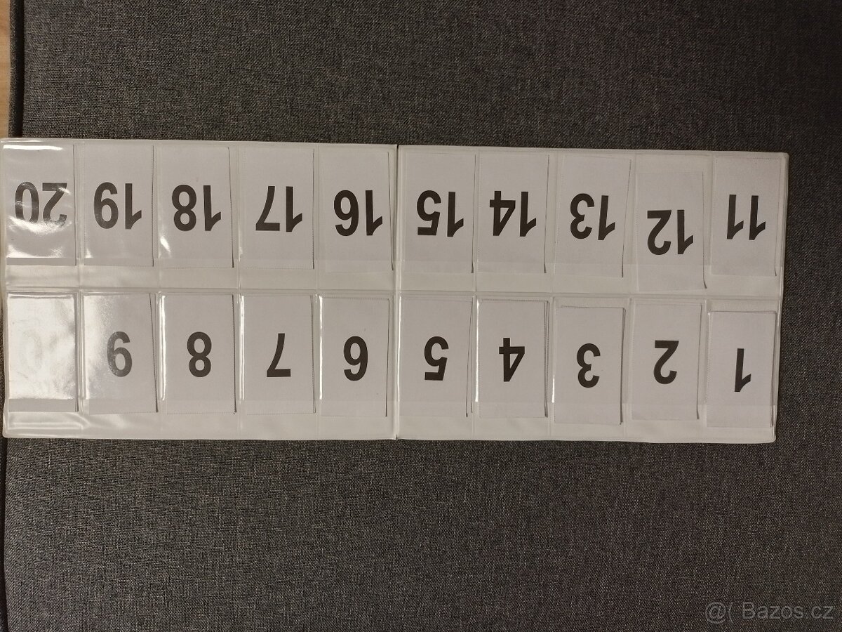 Desky na číslice - 3