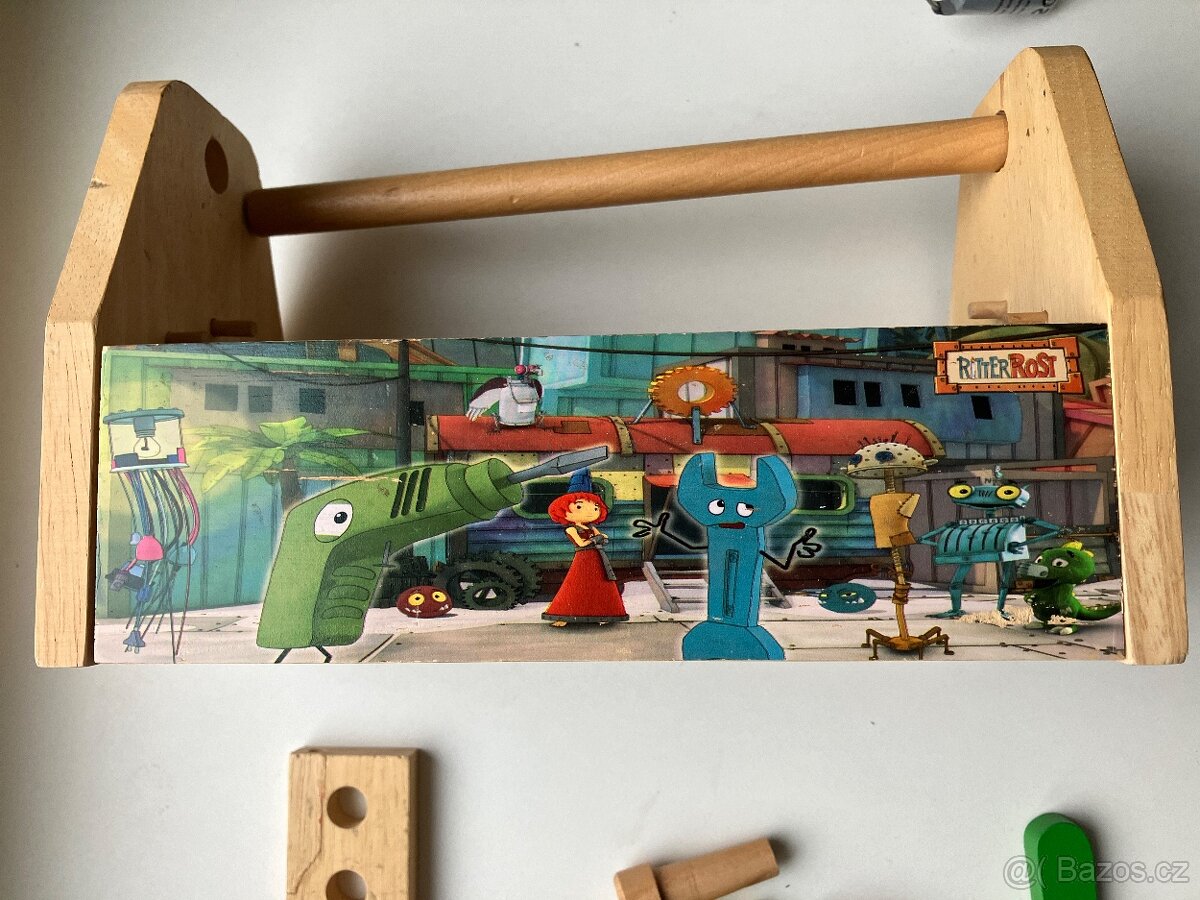 Dřevěný box s nářadím značka Small foot - 3