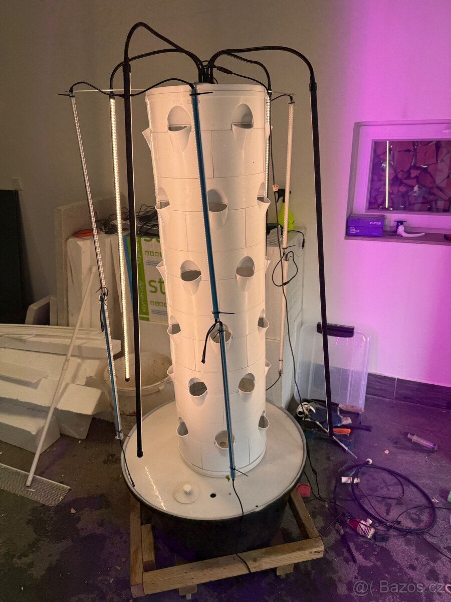 Hydroponická věž 36 ks 80L - 3