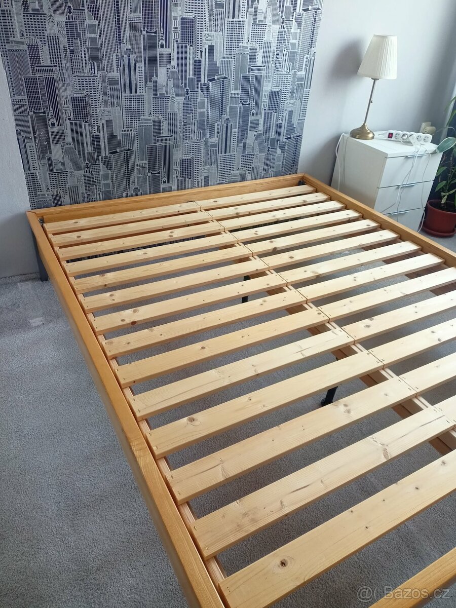 Manželská postel 160x200 cm - 3