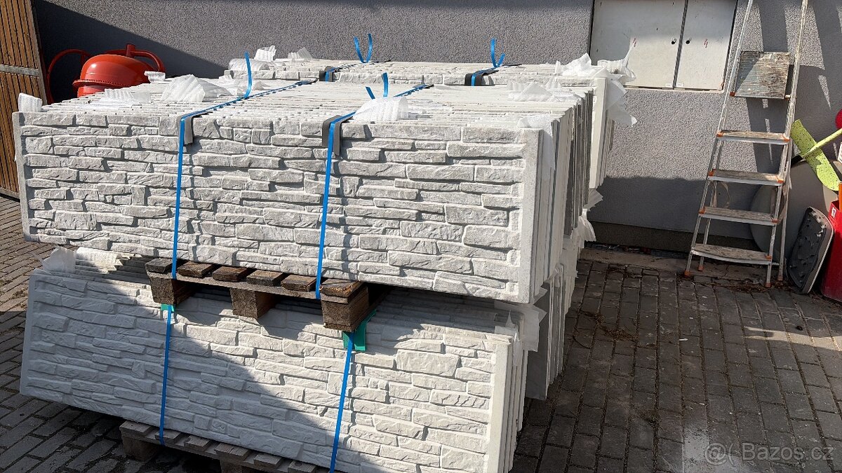 Prodám betonový plot - 3