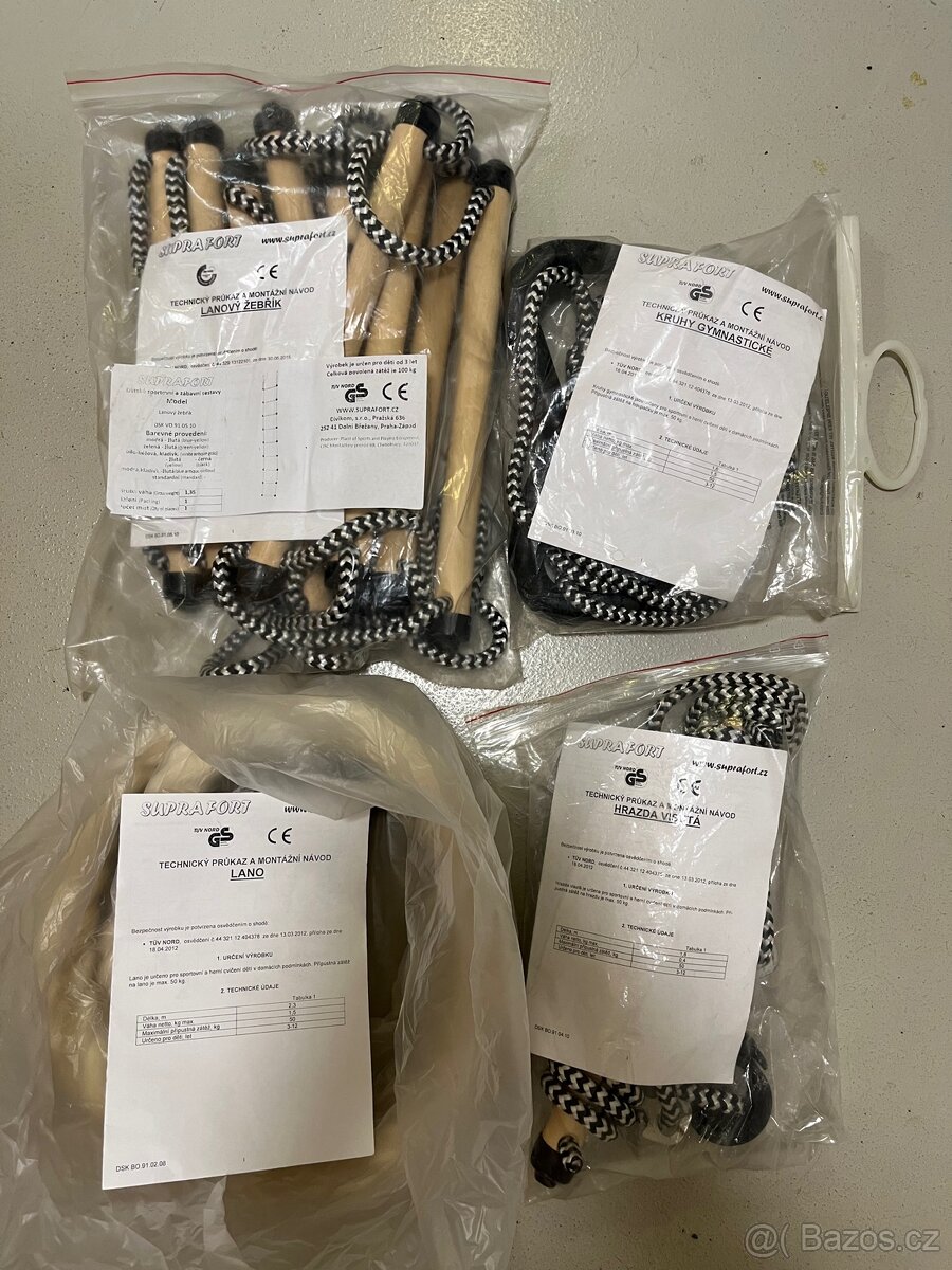 Žebřiny (kovové) SUPRAFORT Dragon + nástavce Atlant - 3