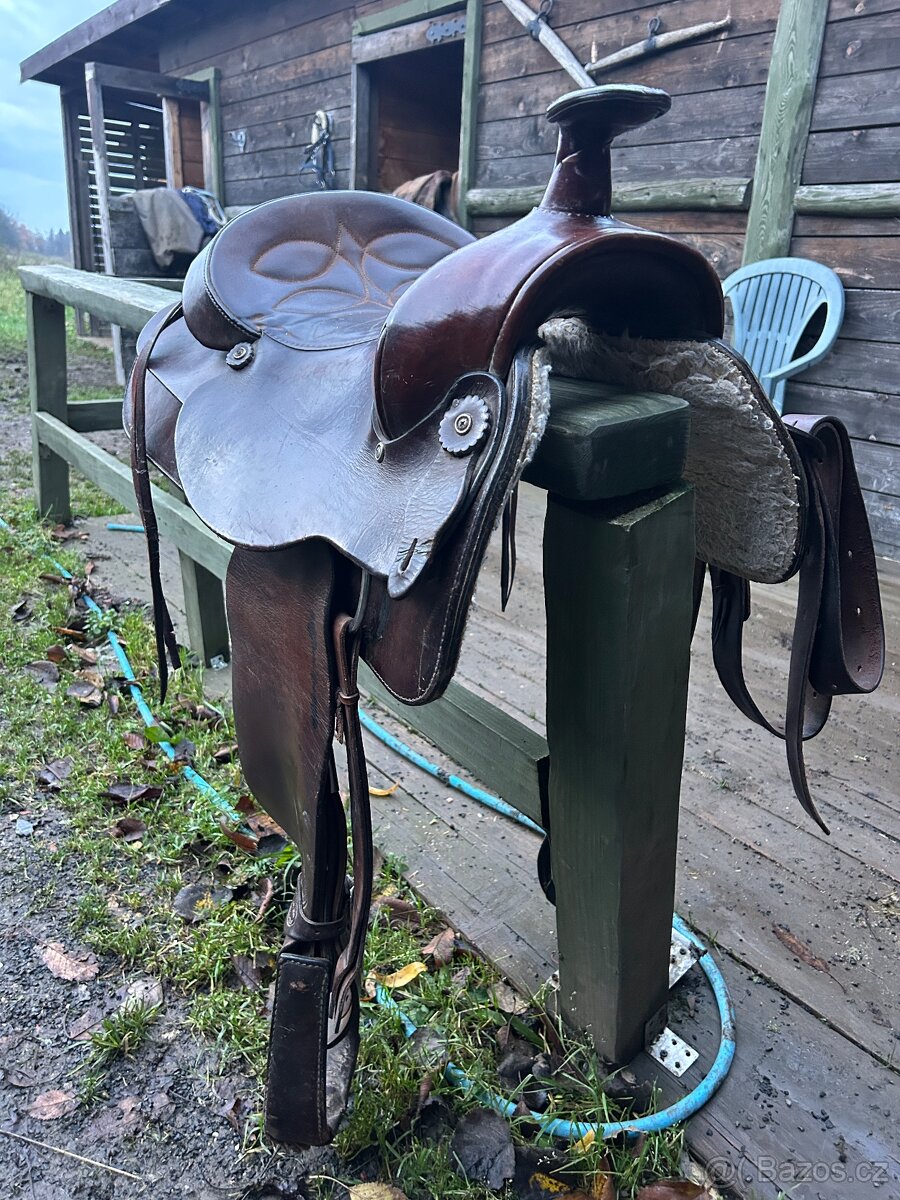 Prodám westernové sedlo z Ameriky - 3