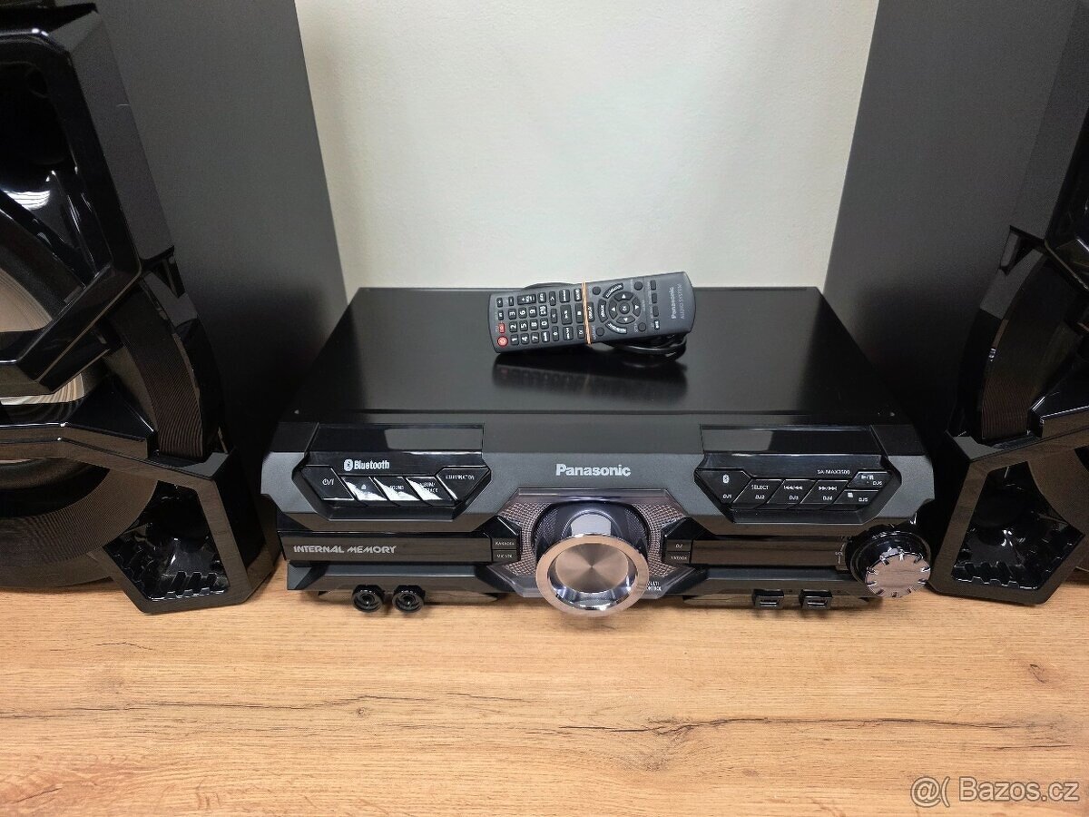 Minisystém Panasonic SC-MAX3500EK černý - 3