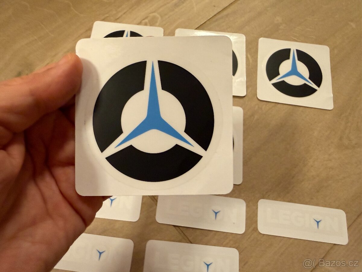 10x nálepka Lenovo Legion (5x velká 5x malá) - 3