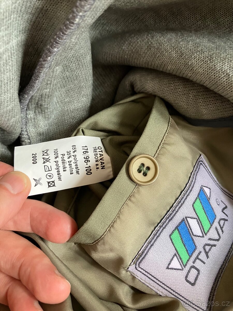 Zimní kabát AČR Armáda ČR šedý- Novy. - 3