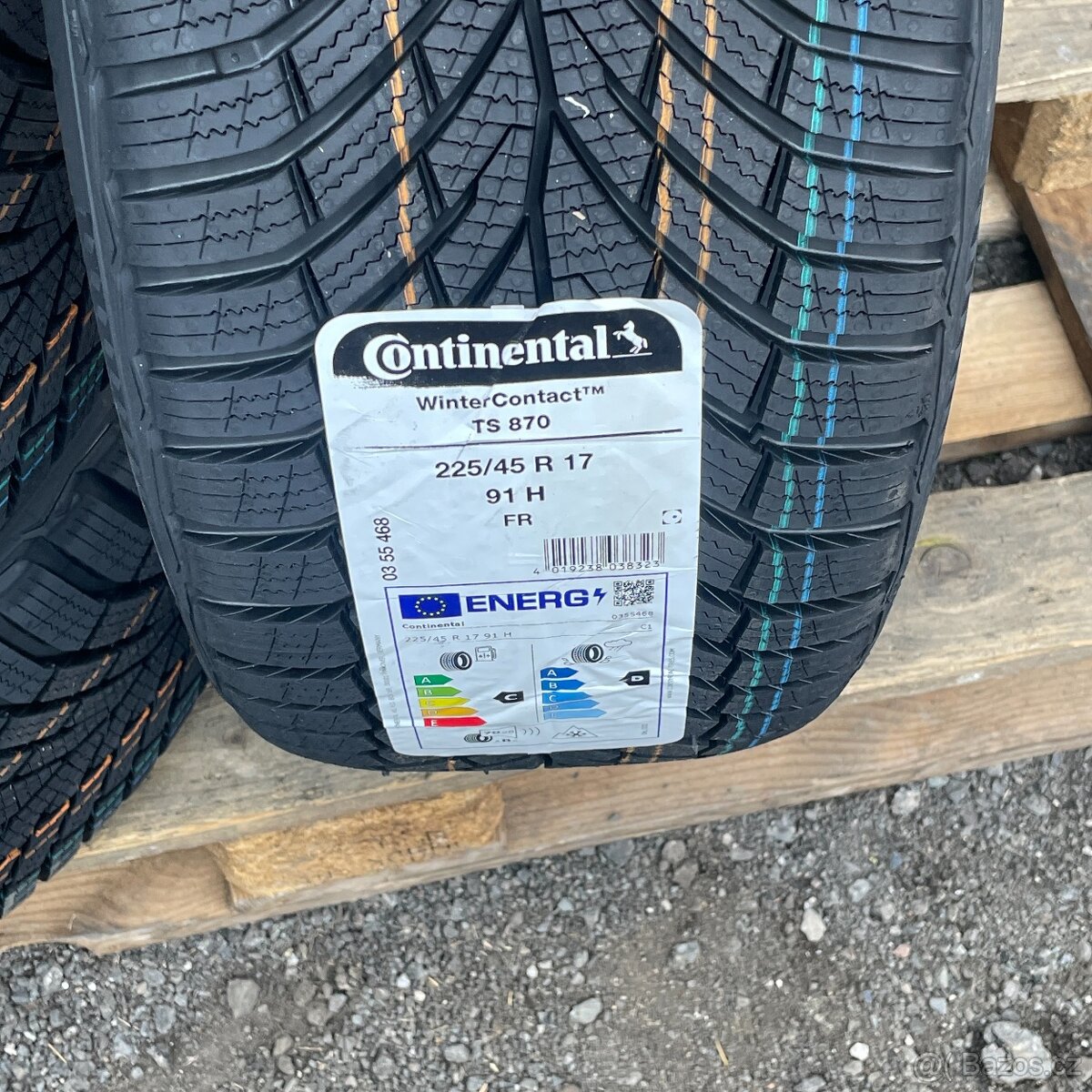 Nove Zimni pneu 225/45 R17 91H Continental - 3