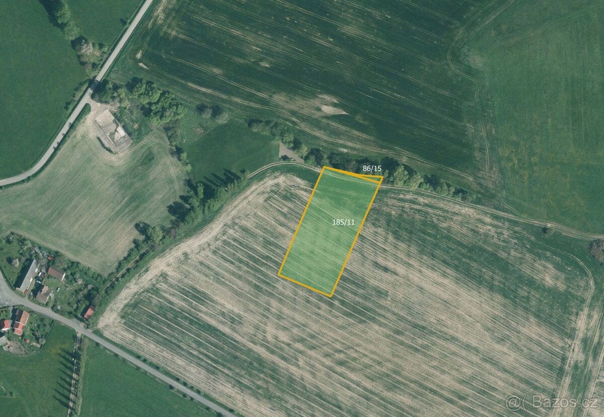 Zemědělská půda, prodej, Malinec, Kbel, Plzeň jih - 3