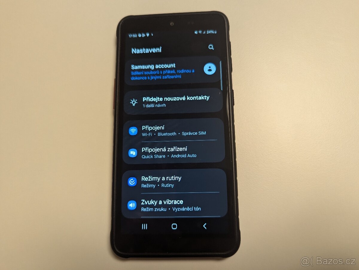 Samsung Galaxy XCover 5 černá- 5.3"TFT/ 4GB/64GB/NFC - 3