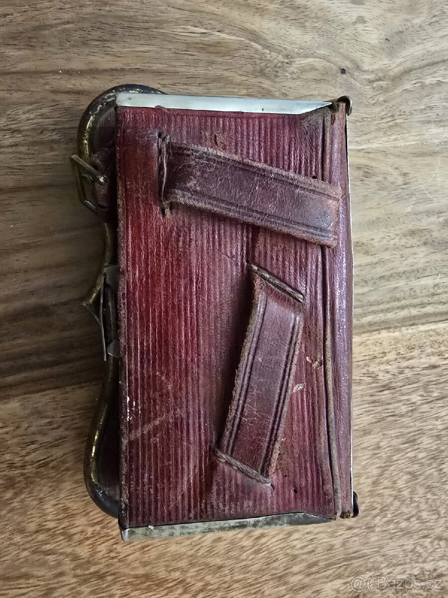 KRÁSNÁ STARÁ PATRONTAŠKA/ KARTUŠE NA NÁBOJEM RU - 3