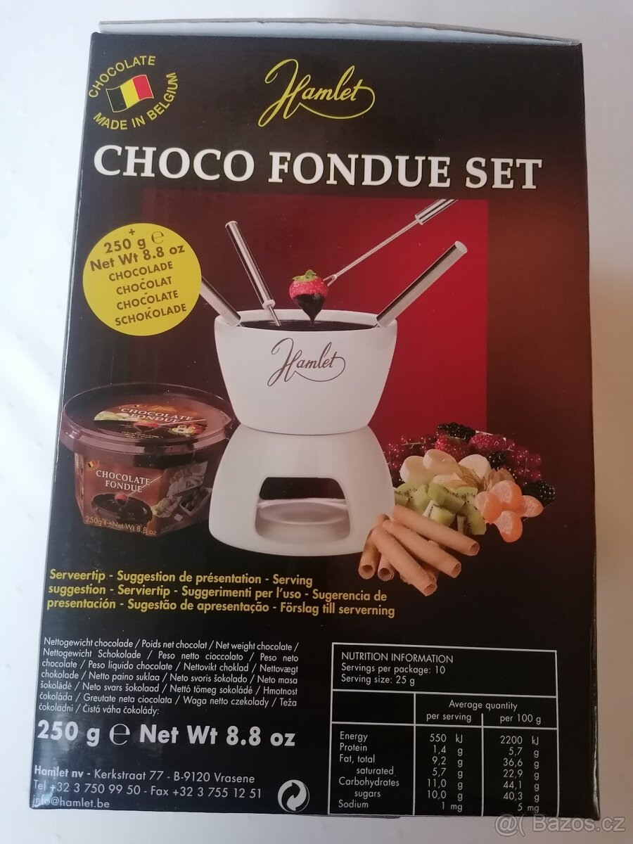 Set na čokoládové fondue zn. Hamlet - 3