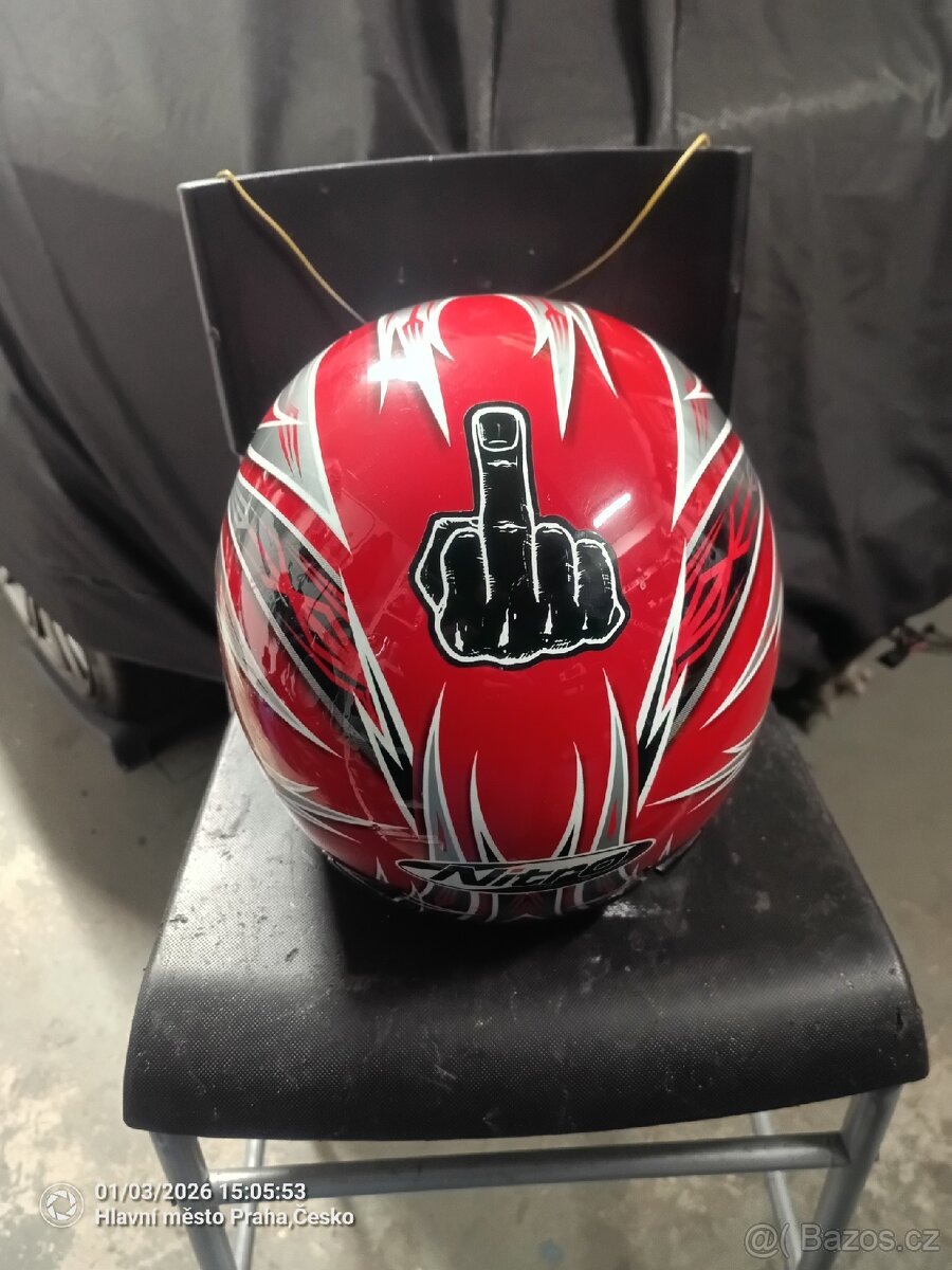 Helma na motorku nitro - 3