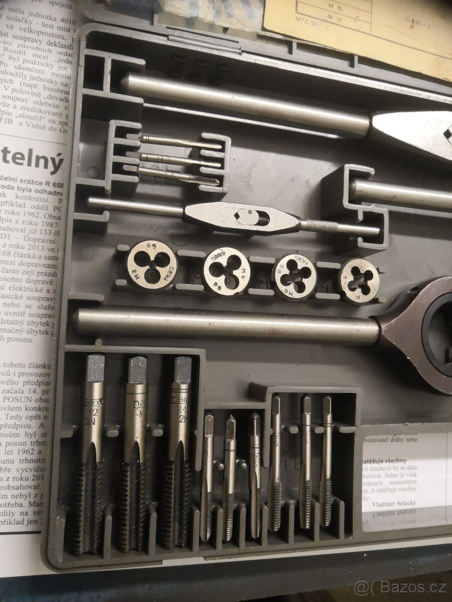 P:sada závitníků narex M1 - 3