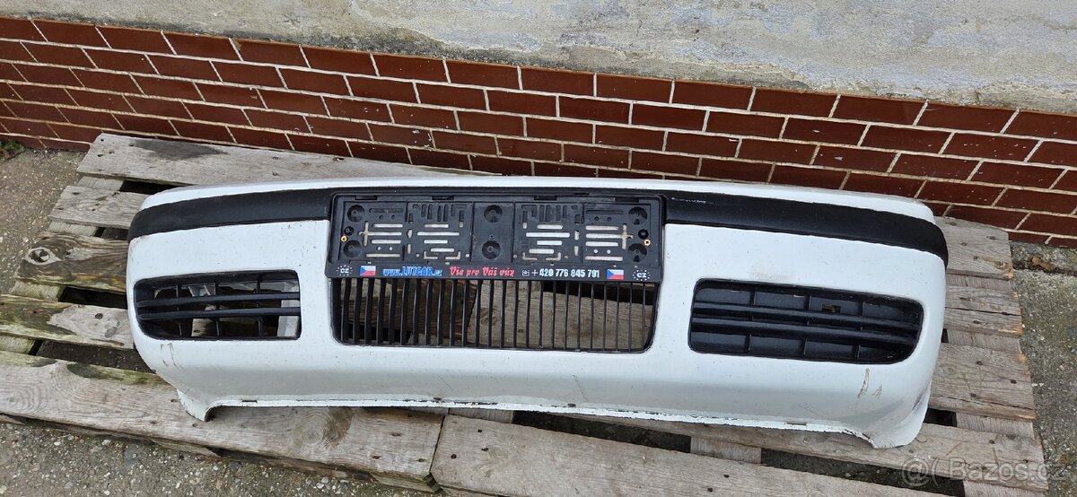 Octavia I facelift, přední nárazník, bílý - 3