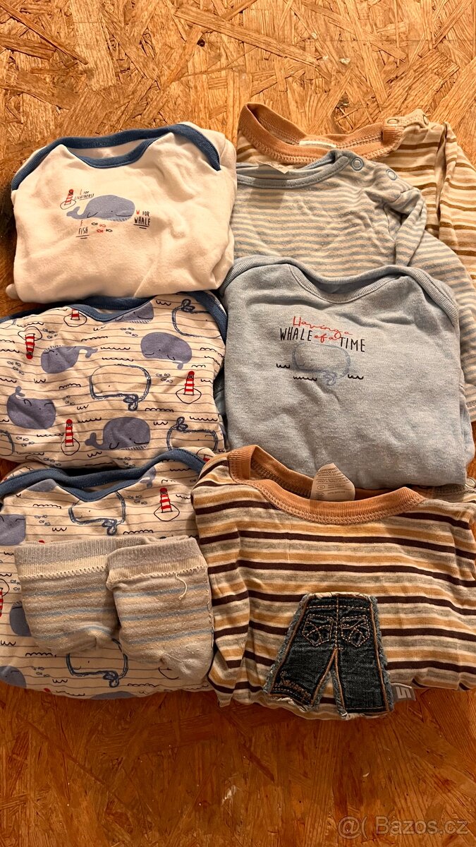 Velký set 74-80, 9-12 měs, modrý - 3