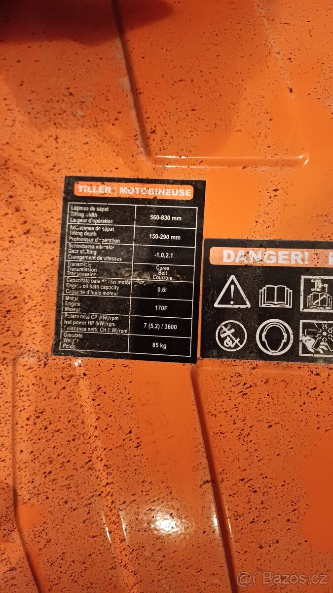 Kultivátor Ruris, dumper - 3