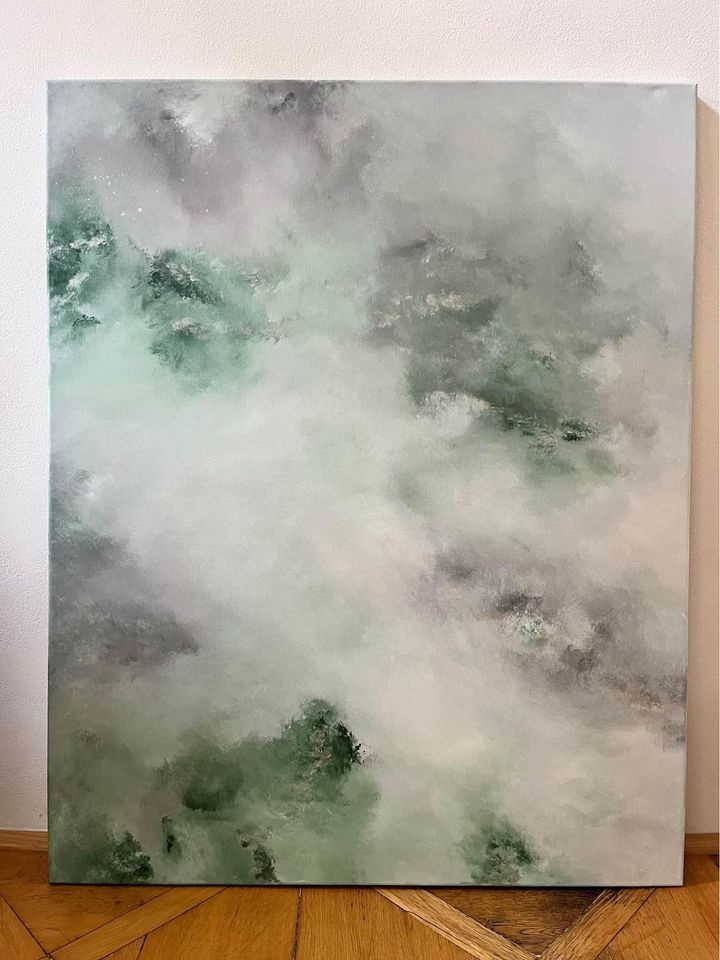 Abstraktní obrazy ručně malované - 3