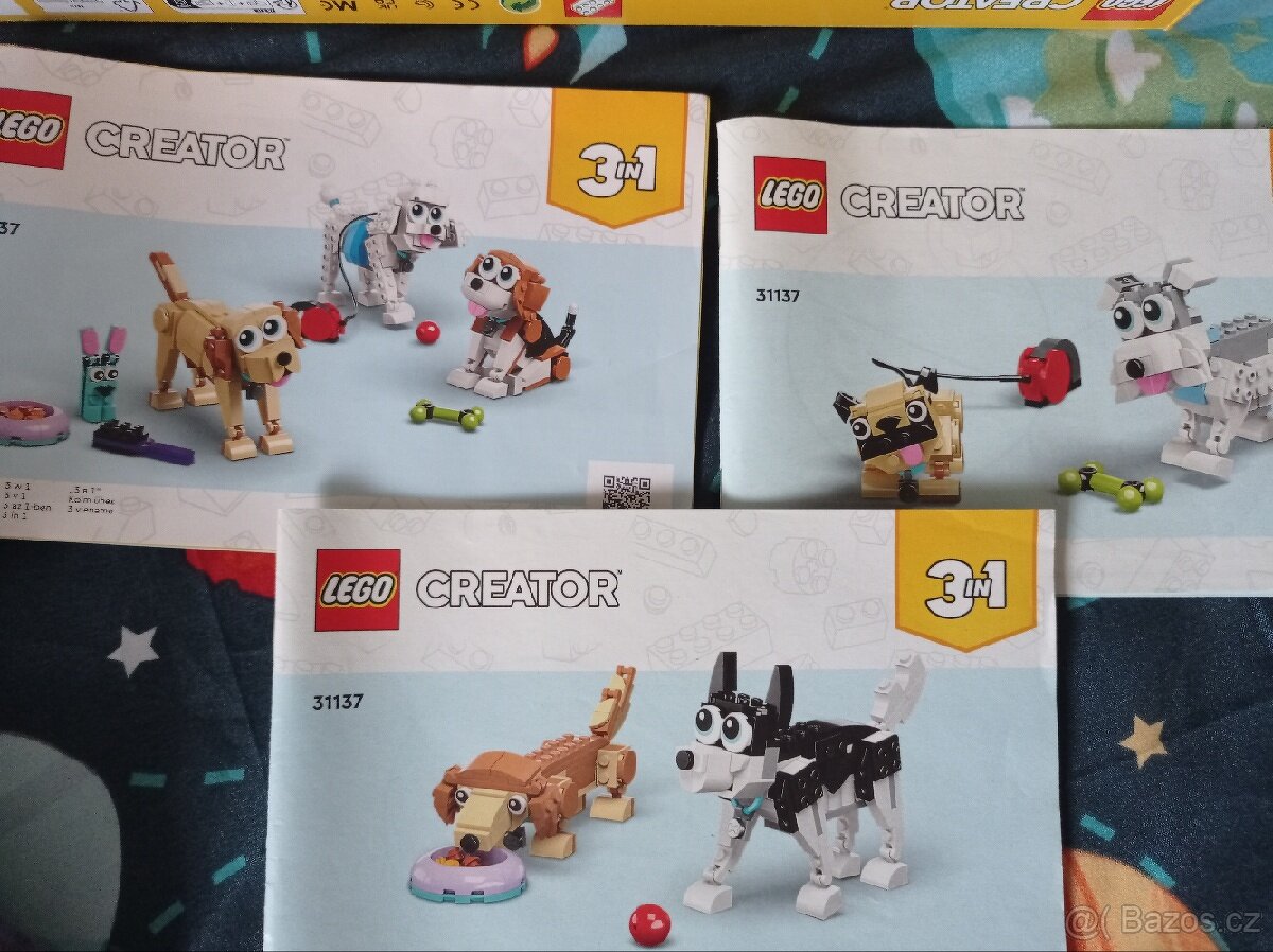 Lego "Pejsi" 3v1 jako nové - 3