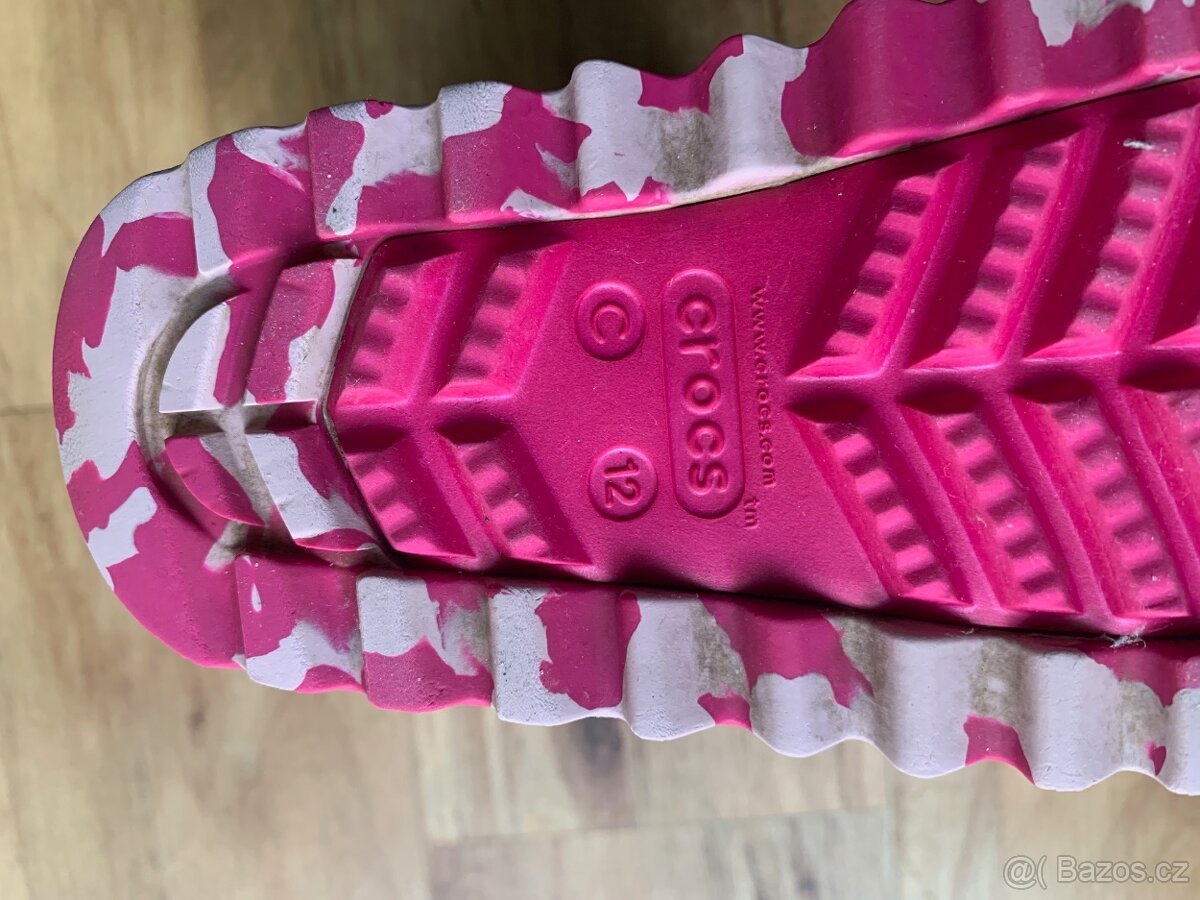 Crocs sněhule dětské - dívčí velikost 29-30 (C12) - 3