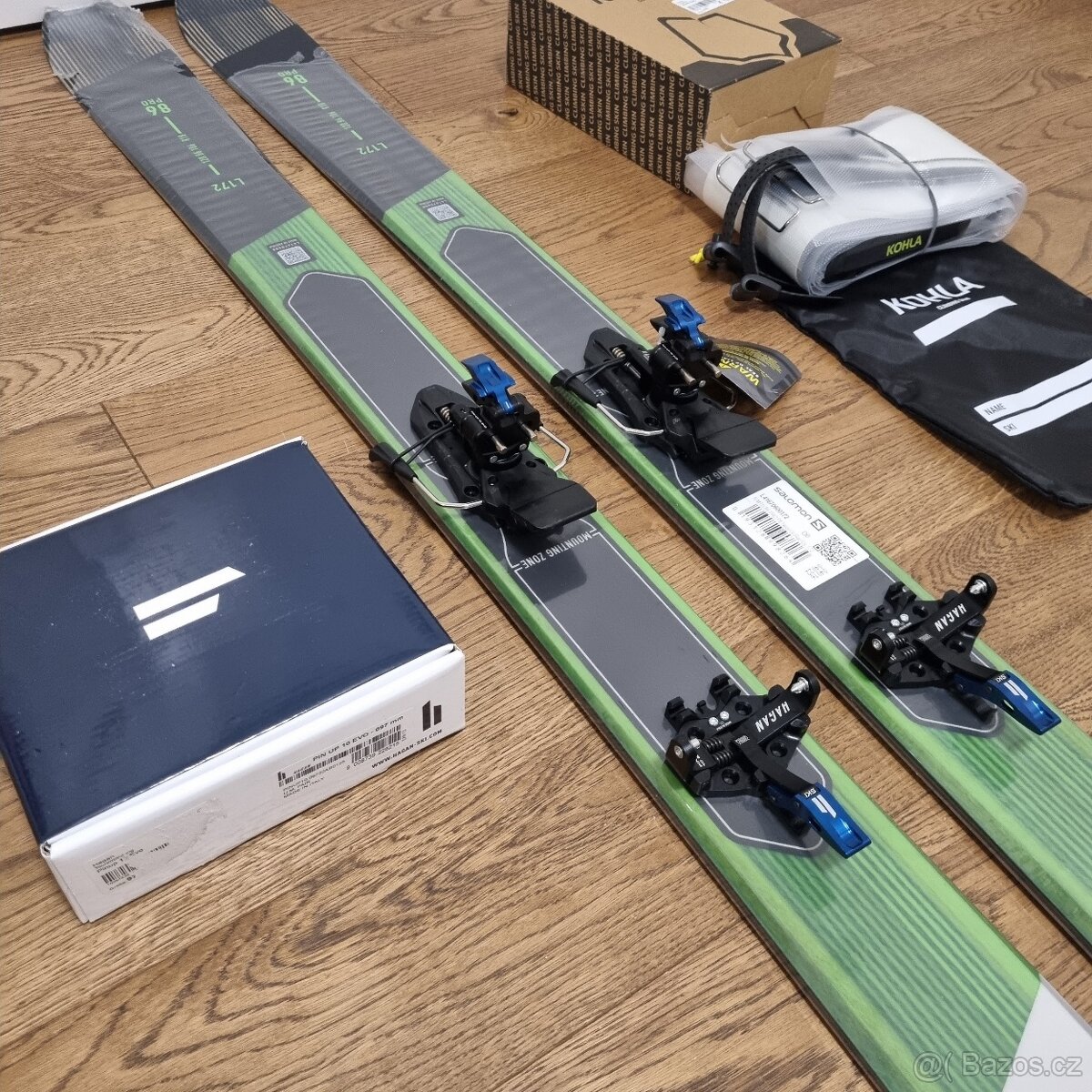 Nový skialp set Salomon MTN 86 PRO + viazko + pasy Kohla - 3