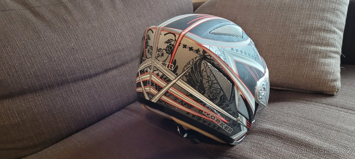 Prodám otevřenou novou moto přilbu Worker V529 velikost M - 3